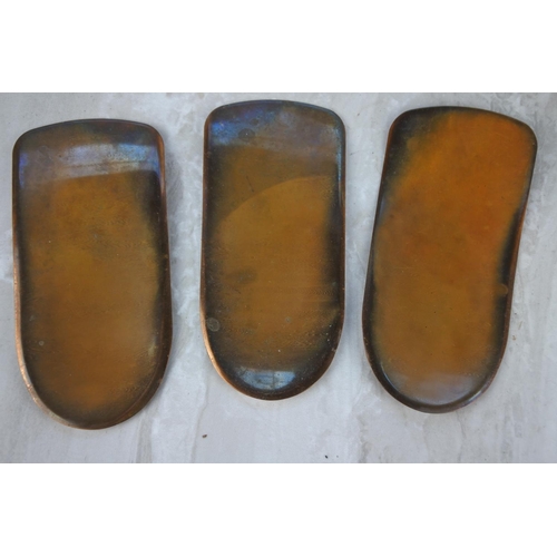 992 - Three unusual copper plates.