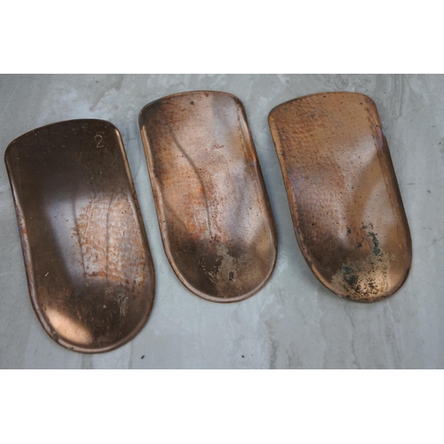 992 - Three unusual copper plates.