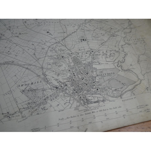 1060 - A lot of vintage Northern Ireland Ordnance survey maps.