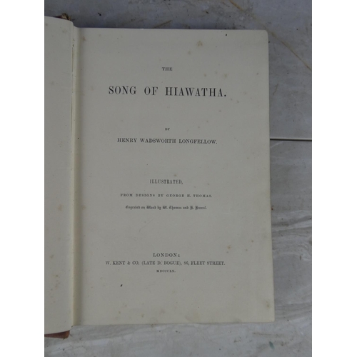 1109 - An antique music book 'The Songs of Hawatha'.