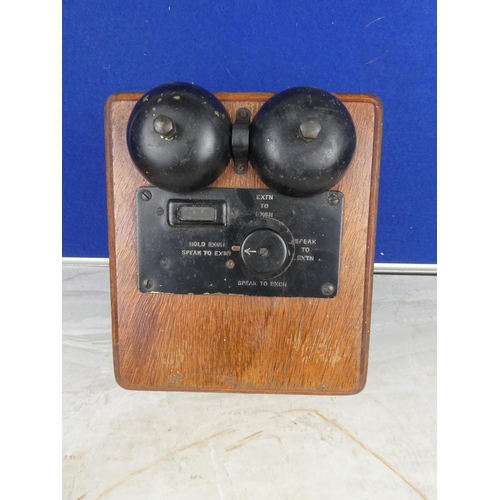 892 - A vintage BPO wooden bell ringer (a/f).