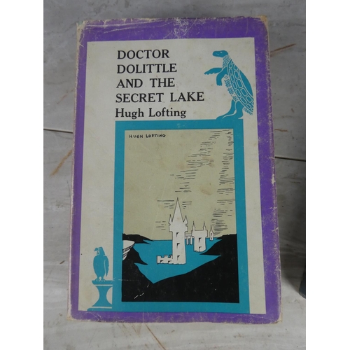 909 - Two vintage books 'Doctor Dolittle and the Secret Lake'  and 'The Story of Doctor Dolittle' by Hugh ... 