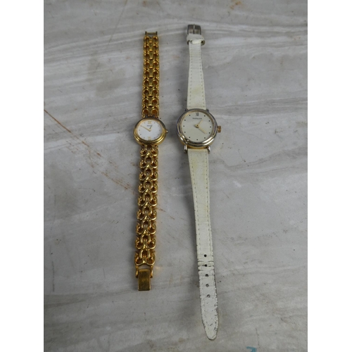 936 - A ladies Seiko and a ladies Trafalgar wrist watches.