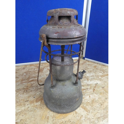 1334 - A tilley oil lamp for restoration and another.