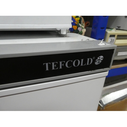 1344 - A Tefcold industrial fridge.