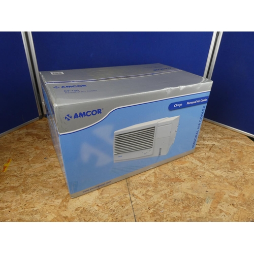 1353 - A boxed Amcor CF130 personal air cooler.