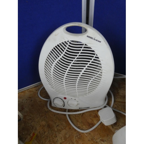 1356 - A large lot of fan heaters etc