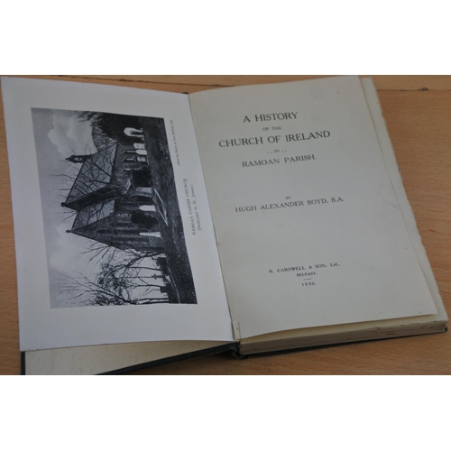 489 - 'A History of the Church of Ireland in Ramoan Parish' book by Hugh Alexander Boyd.