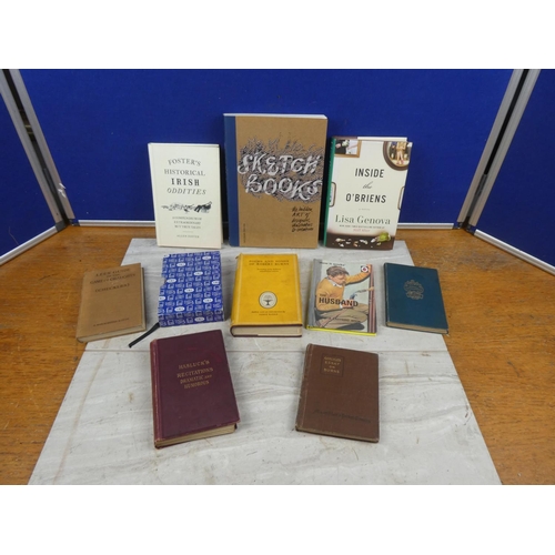 1 - An assortment of vintage books to include 'Lee's Guide to the Game of Draughts', 'Royal Commandments... 