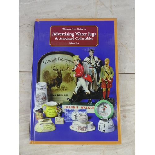 14 - Westcott Price Guide to Advertising Water Jugs and Associated Collectables' book.