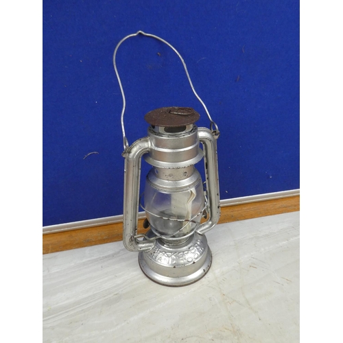 52 - A vintage Hurricane lantern.