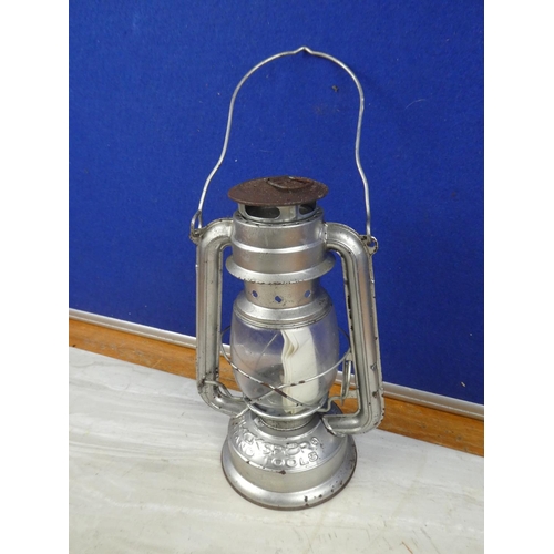 52 - A vintage Hurricane lantern.