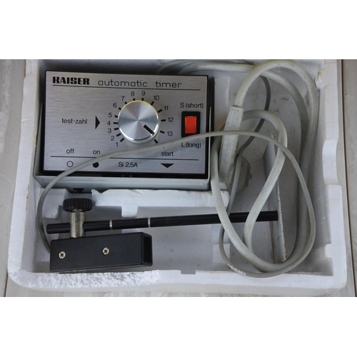 A vintage boxed Kaiser Automatic Electronic 4033 timer.