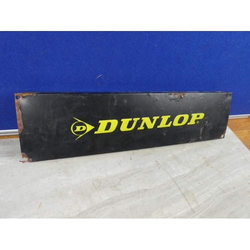 590 - A 'Dunlop' metal advertising bracket, approx 46x12cm.