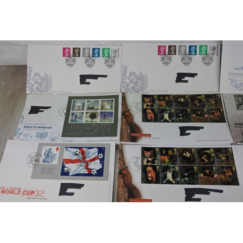 690 - A collection of First Day Cover stamps.