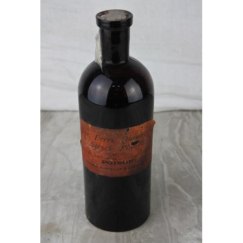 693 - A vintage bottle of Poison by James McMullan & Co, Belfast.