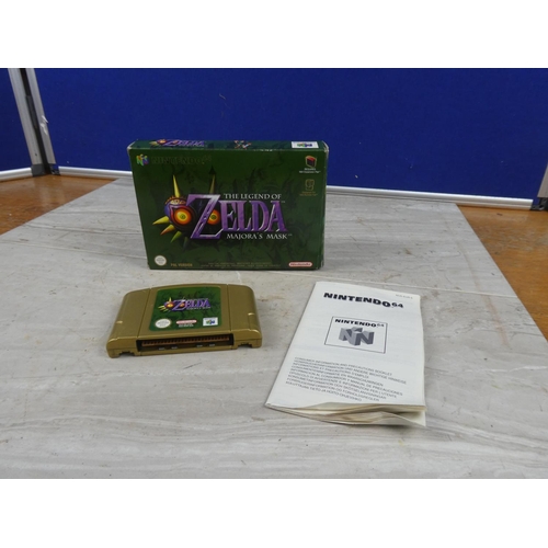 705 - A boxed Nintendo 64 cartridge 'The Legend of Zelda - Majora's Mask'