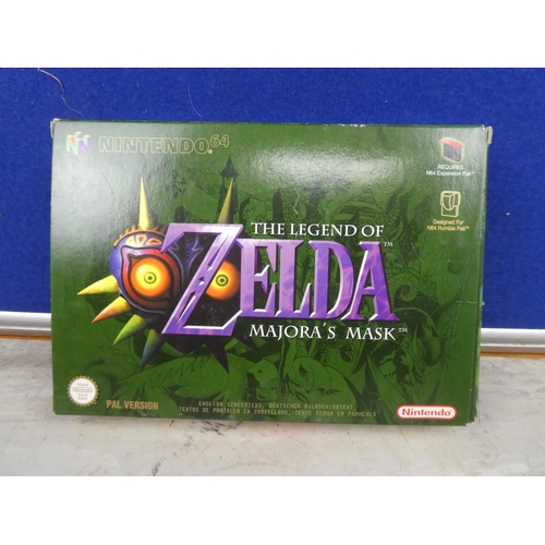 705 - A boxed Nintendo 64 cartridge 'The Legend of Zelda - Majora's Mask'