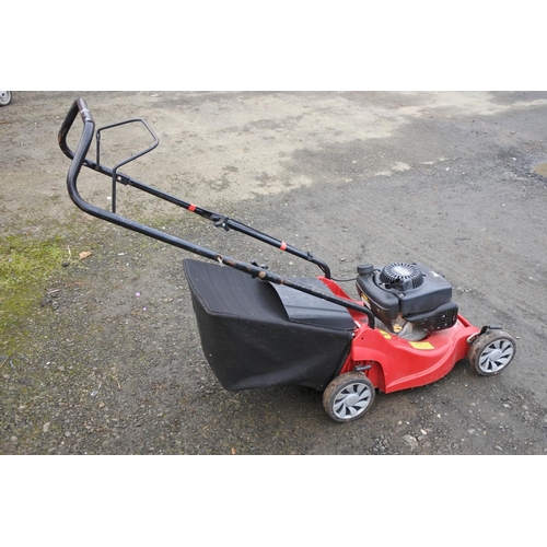 1256 - A petrol lawn-mower.