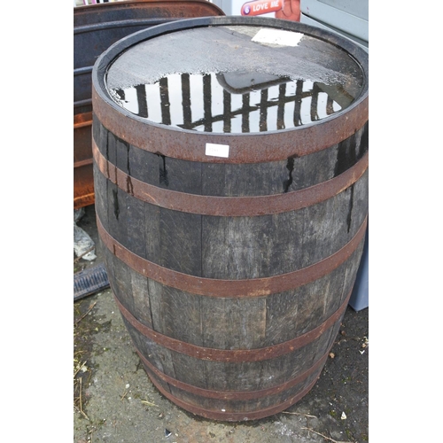 1261 - A whiskey barrel.