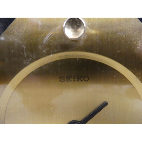 64 - A vintage Seiko mantle clock.