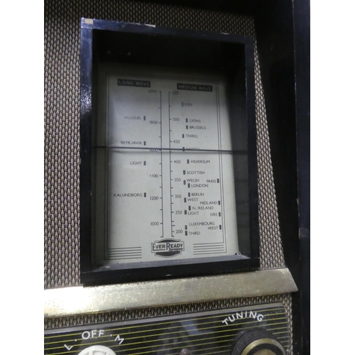 193 - A vintage EverReady Sky Lord radio.