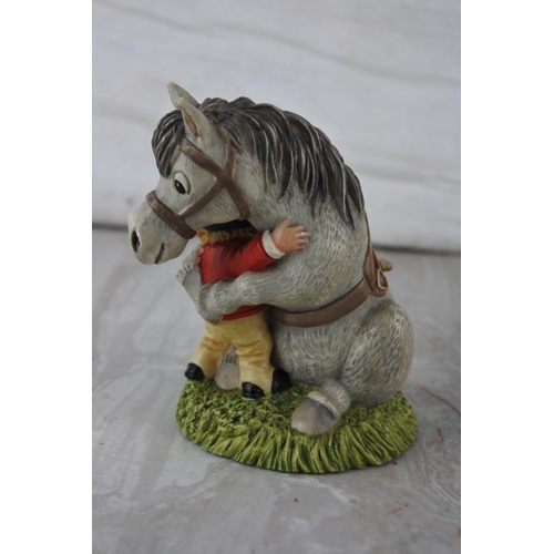 219 - A John Beswick Studio Sculptures The Thelwell Series 'I Forgive You'.