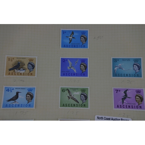 308 - A set of Queen Elizabeth II stamps from Ascension Island.