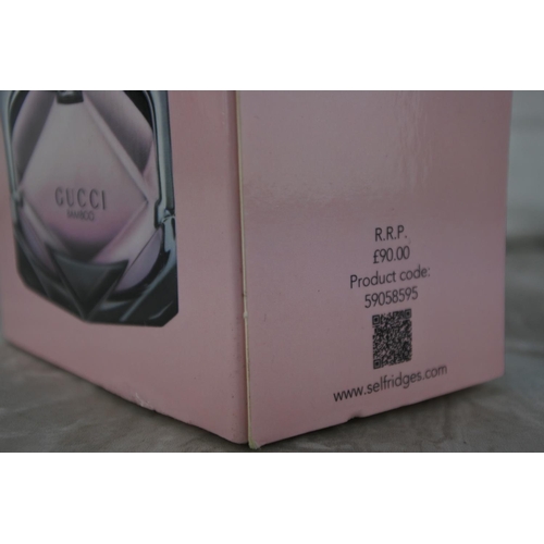 4 - A new boxed Gucci Bamboo perfume.