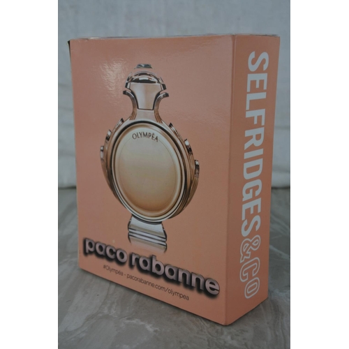 5 - A new boxed Paco Rabanne Olympea perfume.