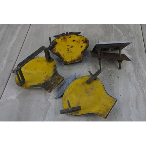 269 - A lot of four vintage AA car badges.