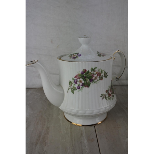 286 - A vintage Hornsea 'Tapestry ' teapot and two others.