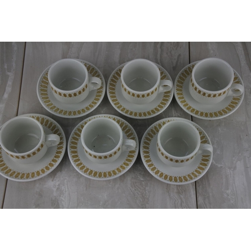 549 - A vintage Steelite 'Mayfair' coffee set.