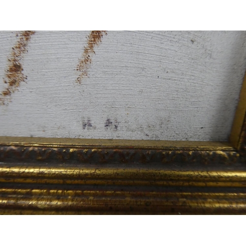 1035 - Two vintage paintings in decorative gilt frames.