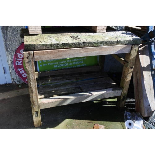 1138 - A vintage work bench.