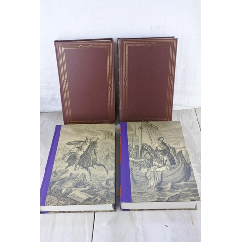 13 - Two boxed Folio Society books by Thomas Hodgkin and another two by Edward Gibbon.