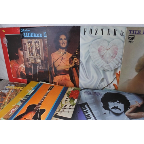 78 - A large collection of vintage records/albums to include Foster & Allen, Ballymoney and District Male... 