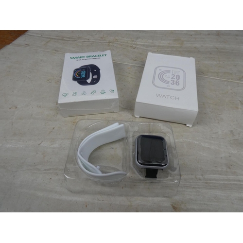 167 - A boxed Smart watch face and bracelet.