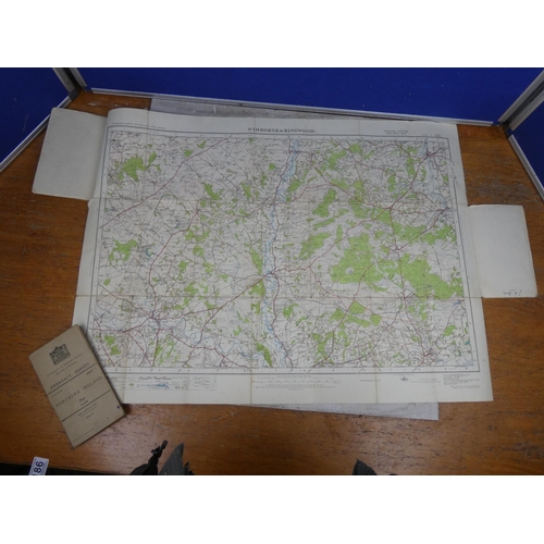 186 - Two vintage Northern Ireland and England & Wales ordnance survey maps.