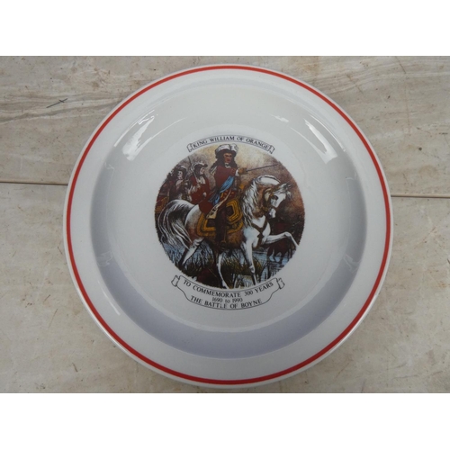 195 - A King William of Orange commemorative plate produced by Wood & Sons.