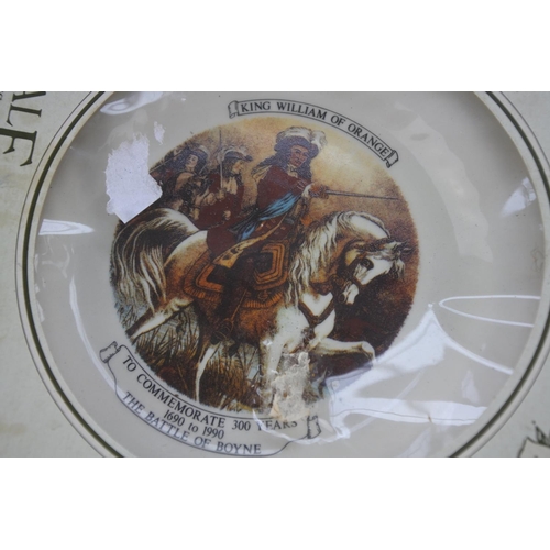 207 - A boxed King William of Orange commemorative plate by Springdale China Products.