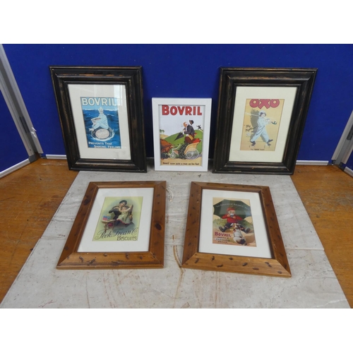 262 - An assortment of various advertising prints.