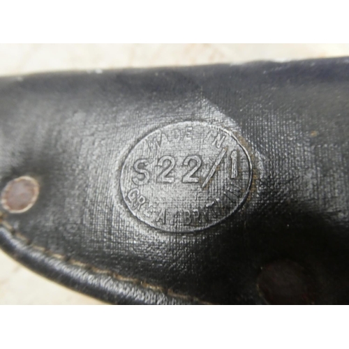 269 - A vintage Brooks bicycle saddle.