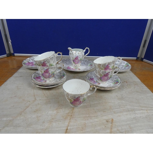 276 - A vintage Laurie & Co, London part tea set.