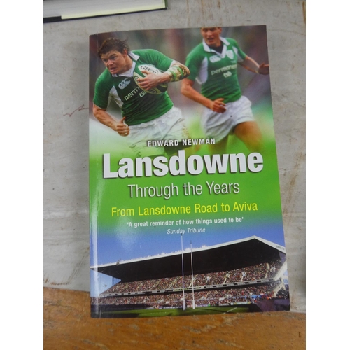 293 - A lot of Irish themed sporting books.