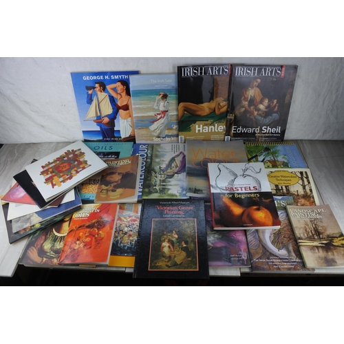 307 - A collection of art reference books and more.