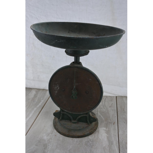 357 - An antique set of Salter Scales No 50.