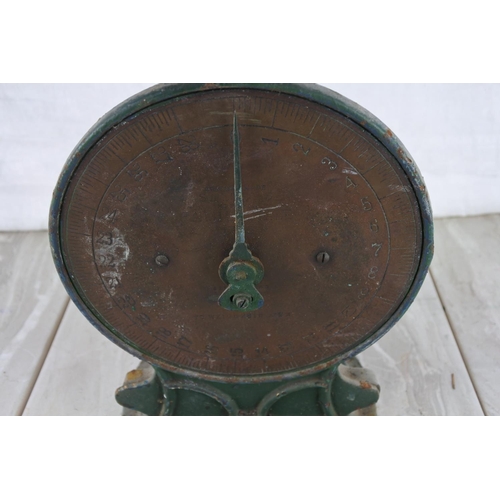 357 - An antique set of Salter Scales No 50.