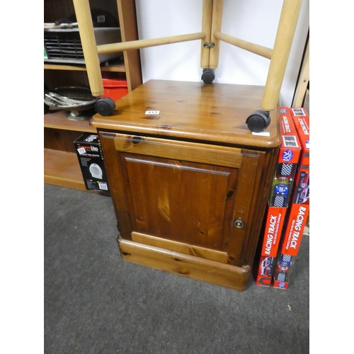 413 - A pine storage cupboard. Approx 51x60x45cm.