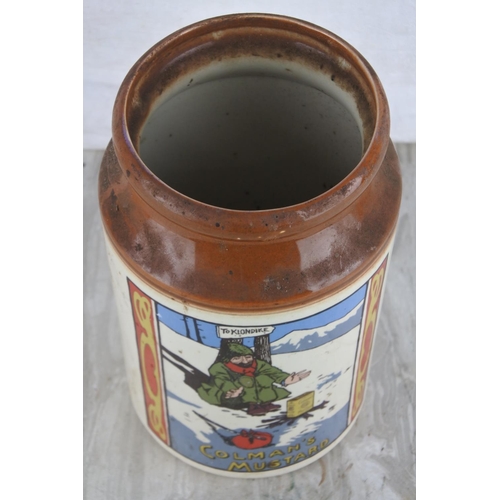 761 - A stunning Colman's Mustard ceramic container.